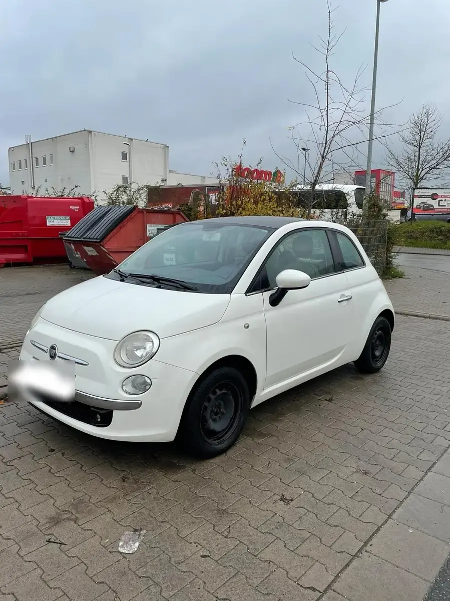 Gebraucht Fiat 500 69 PS (50 kW) 2008 Weiß Kleinwagen