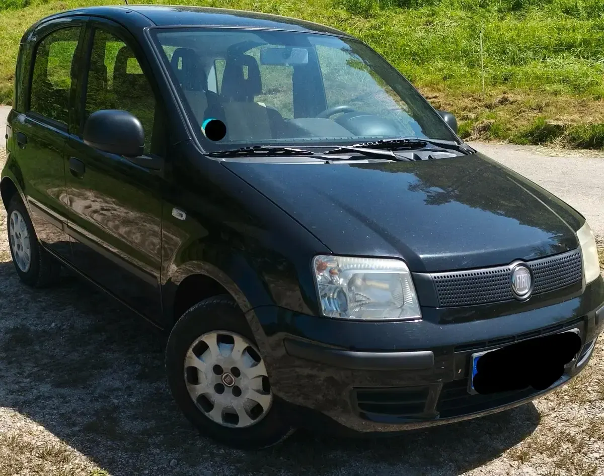 Gebraucht Fiat Panda Dynamic 69 PS (50 kW) 2011 Schwarz Kleinwagen