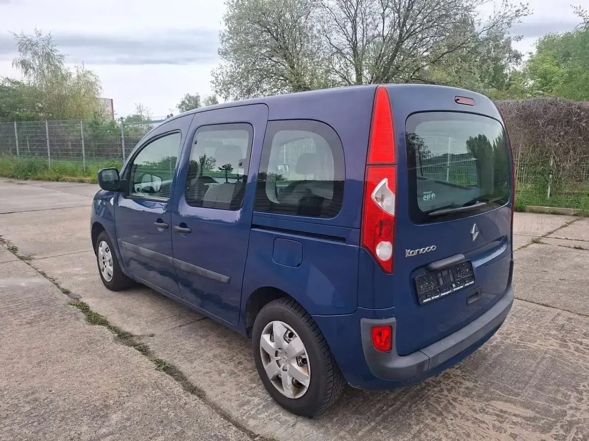 Gebraucht Renault Kangoo Expression 86 PS (63 kW) 2009 Bleu volga Van / Kleinbus