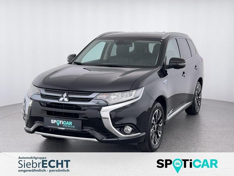 Schwarz Gebraucht 2017 Mitsubishi Outlander P-HEV Top SUV | 19.470 € (Fairer Preis) - Bild 1/1