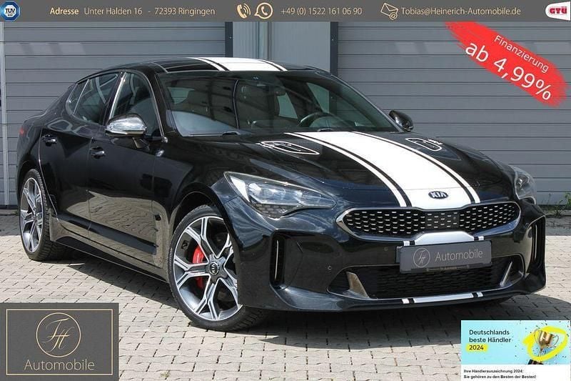 Schwarz Gebraucht 2017 Kia Stinger 3 Limousine | 15.999 € - Bild 1/4