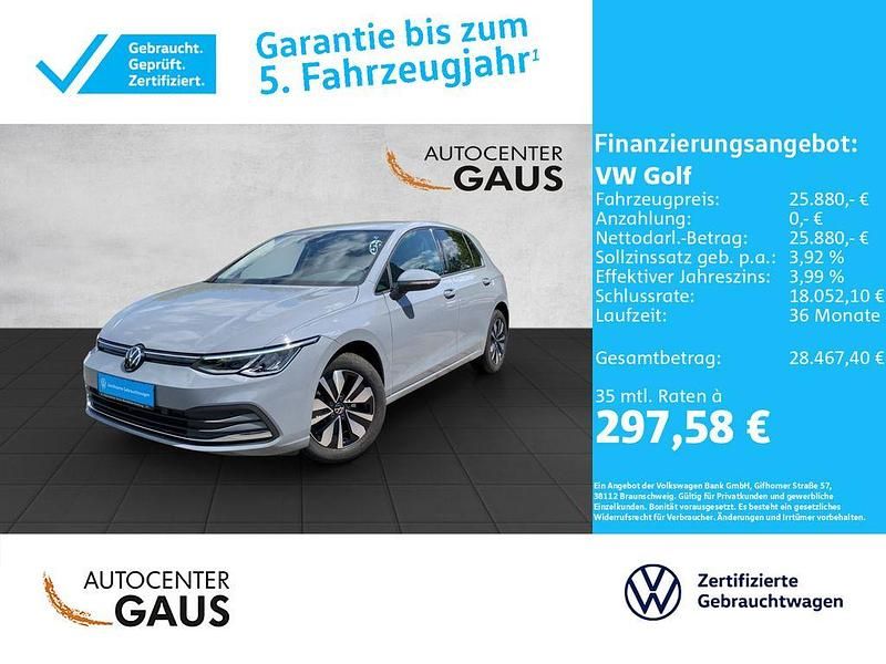 Gebraucht VW Golf VIII Move 116 PS (85 kW) 2024 Grau Limousine