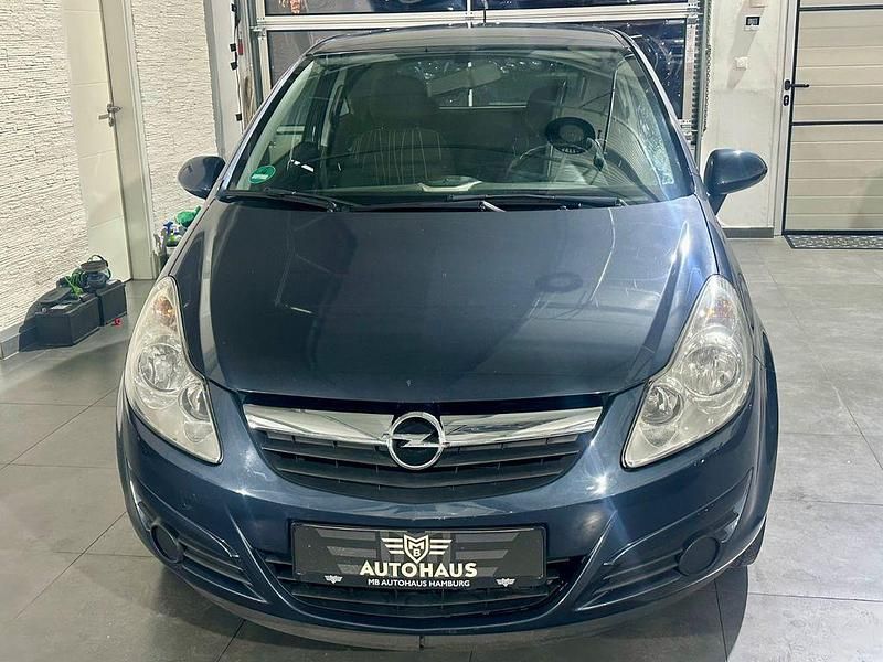 Gebraucht Opel Corsa Edition 60 PS (44 kW) 2007 Blau Kleinwagen