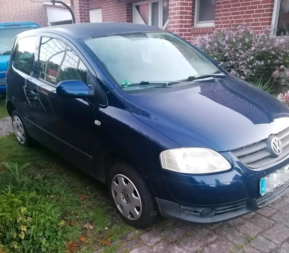 Gebraucht VW Fox 70 PS (51 kW) 2007 Blau Kleinwagen