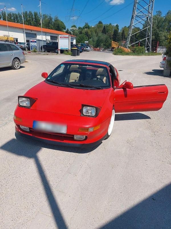 Rot Gebraucht 1990 Toyota MR2 Cabrio | 10.000 € - Bild 1/4