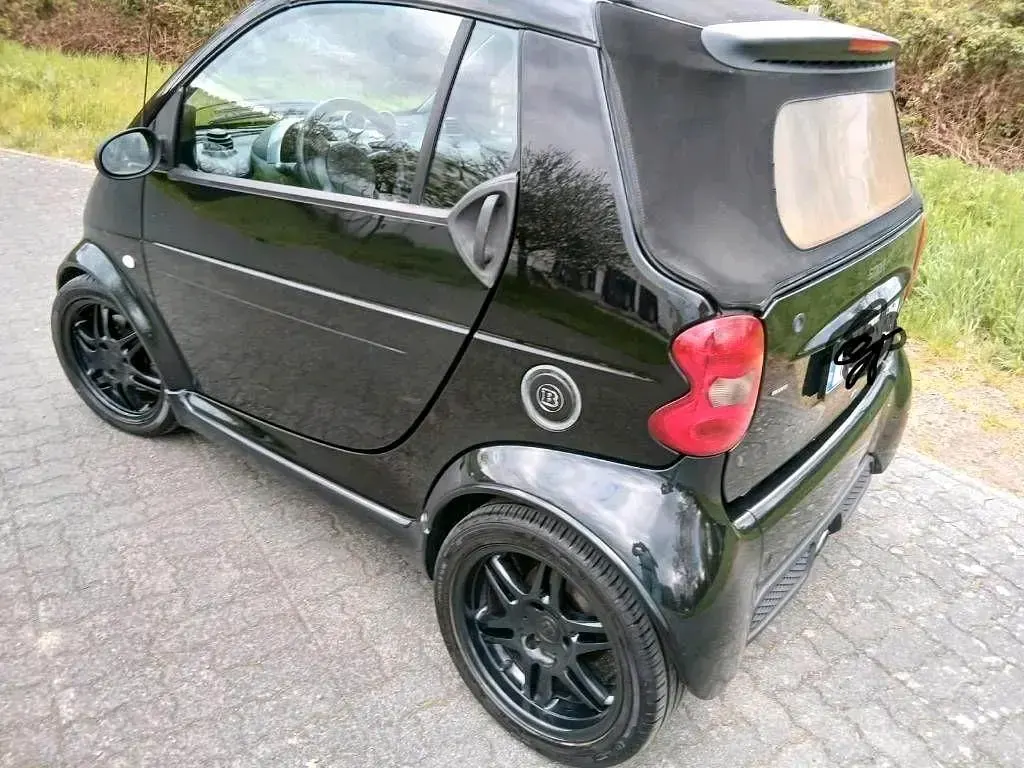 Gebraucht Smart ForTwo Cabrio Brabus 75 PS (55 kW) 2003 Schwarz Cabrio