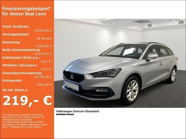Silber Gebraucht 2022 Seat Leon Style Kombi | 20.690 € (Fairer Preis) - Bild 1/2