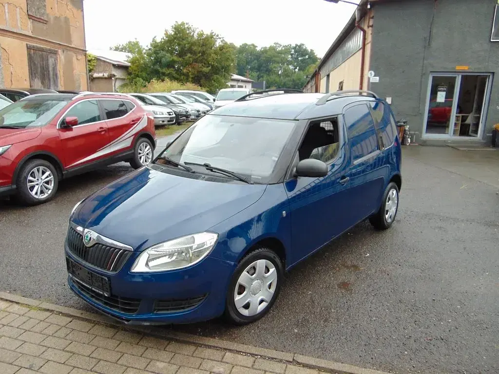 Gebraucht Skoda Roomster 90 PS (66 kW) 2012 Blau Van / Kleinbus