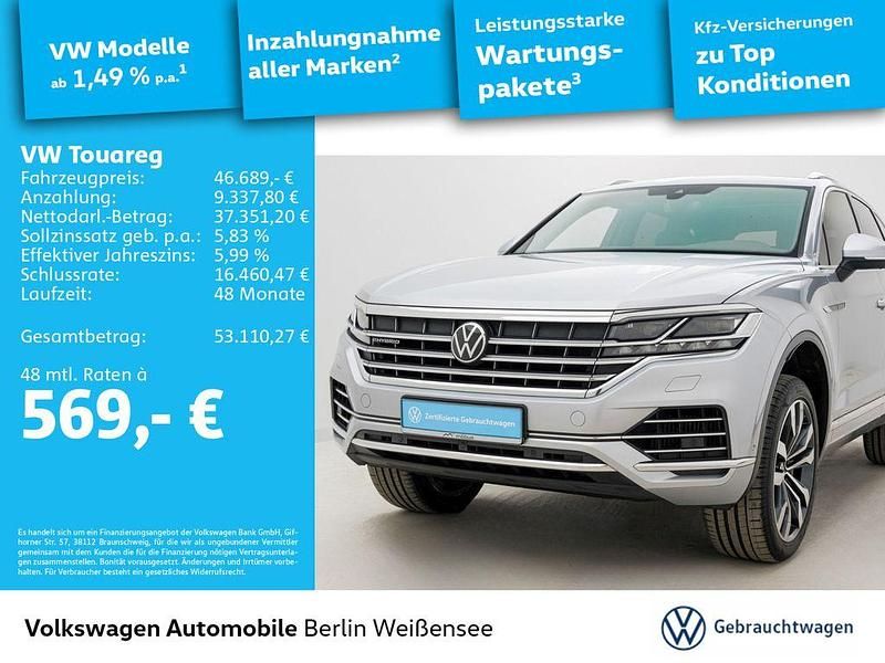 Gebraucht VW Touareg Elegance 381 PS (280 kW) 2022 Antimonsilber metallic SUV