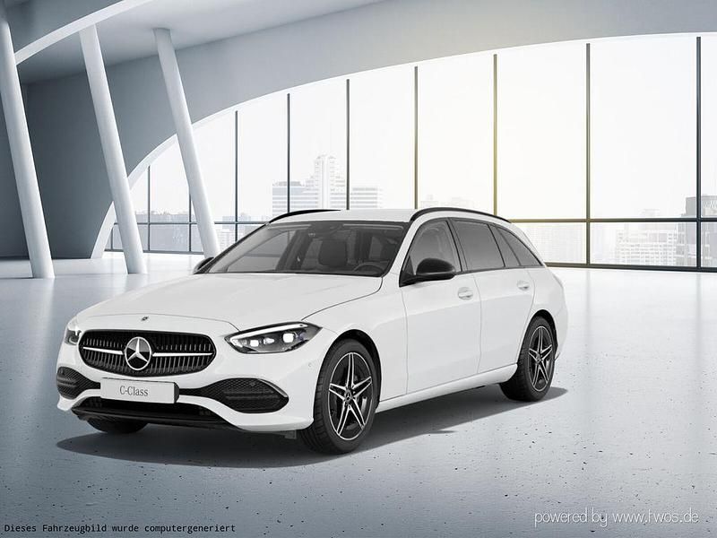 Gebraucht Mercedes C300 258 PS (189 kW) 2023 Unilack polarweiß Kombi