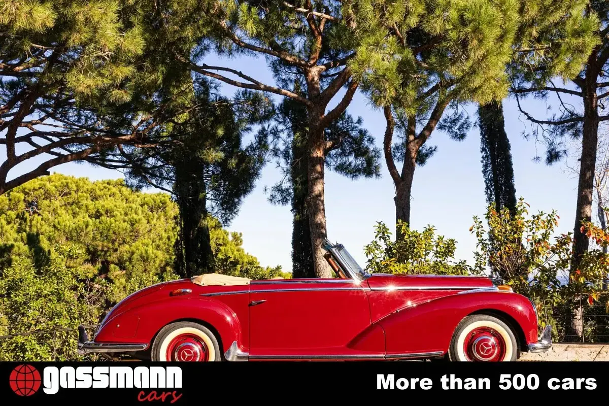 Gebraucht Mercedes 300 150 PS (110 kW) 1953 Rot Cabrio