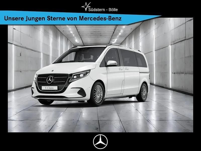 Bergkristallweiß metallic Gebraucht 2025 Mercedes V250 Style Van / Kleinbus | 62.840 € (Superpreis) - Bild 1/4