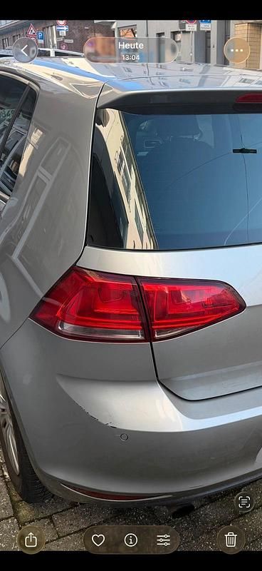 Gebraucht VW Golf VII 109 PS (80 kW) 2013 Silber Kleinwagen