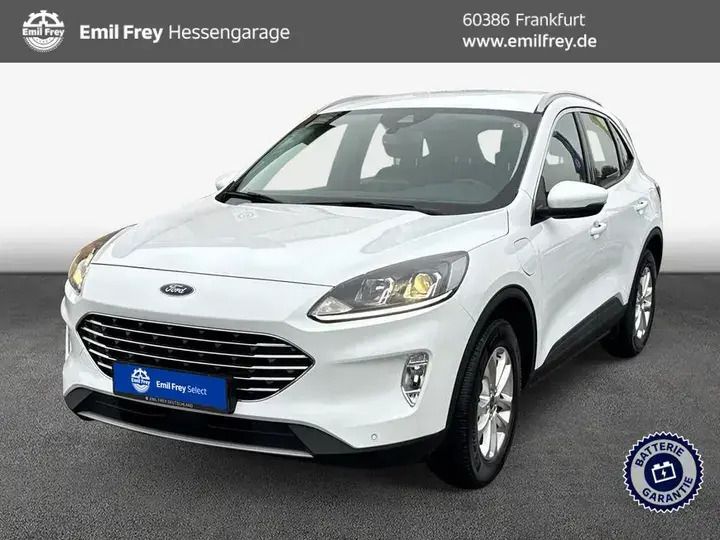 Weiß Gebraucht 2022 Ford Kuga Titanium SUV | 22.950 € (Superpreis) - Bild 1/3