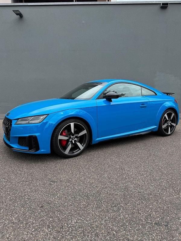 Blau Gebraucht 2019 Audi TTS Competition Coupé | 28.500 € (Guter Preis) - Bild 1/4