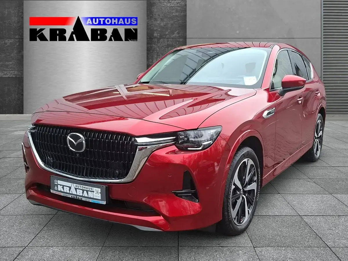 Gebraucht Mazda CX-60 Takumi-Line 192 PS (141 kW) 2022 Soul red crystal m SUV