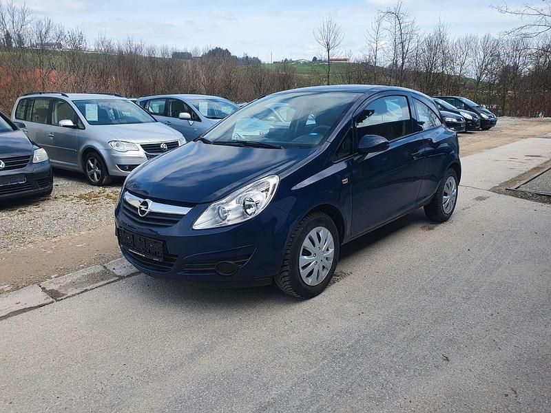 Gebraucht Opel Corsa Edition 60 PS (44 kW) 2009 Blau Kleinwagen