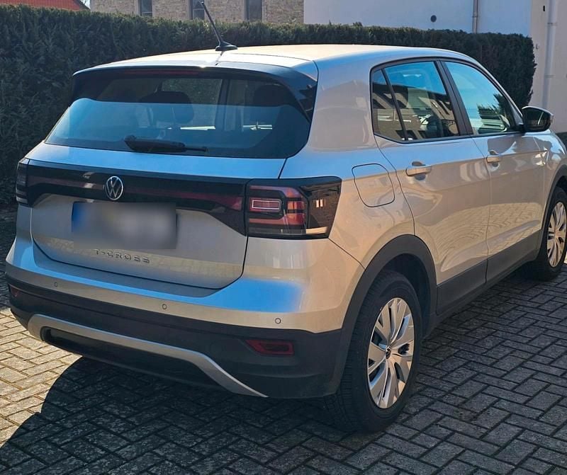 Gebraucht VW T-Cross 95 PS (69 kW) 2022 Silber SUV