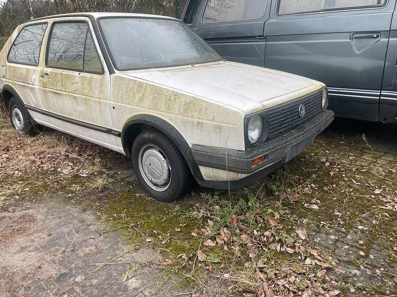 Gebraucht VW Golf II 55 PS (40 kW) 1986 Weiß Kleinwagen
