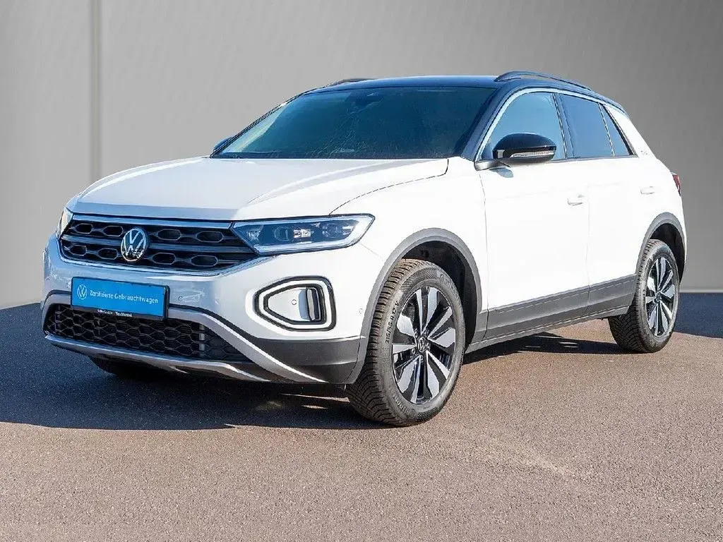 Second-hand VW T-Roc Goal 150 CP (110 kW) 2025 Alb SUV