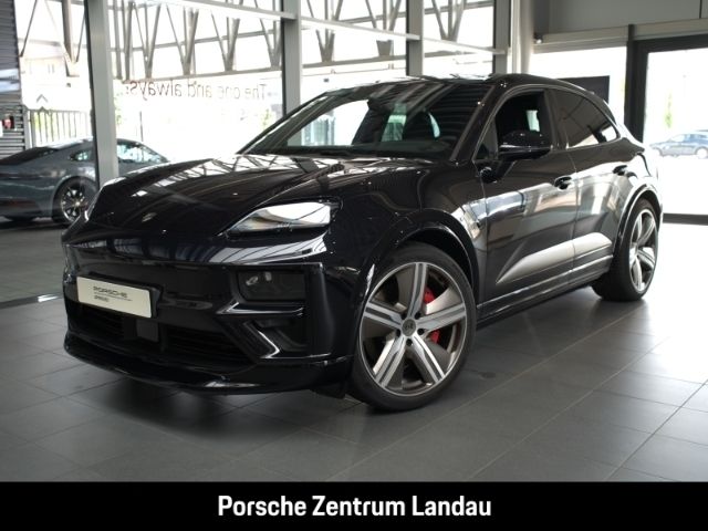 Tiefschwarzmetallic Gebraucht 2024 Porsche Macan Turbo SUV | 121.890 € (Fairer Preis) - Bild 1/4