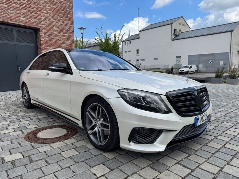 Weiß Gebraucht 2014 Mercedes S350 AMG Limousine | 24.900 € - Bild 1/4