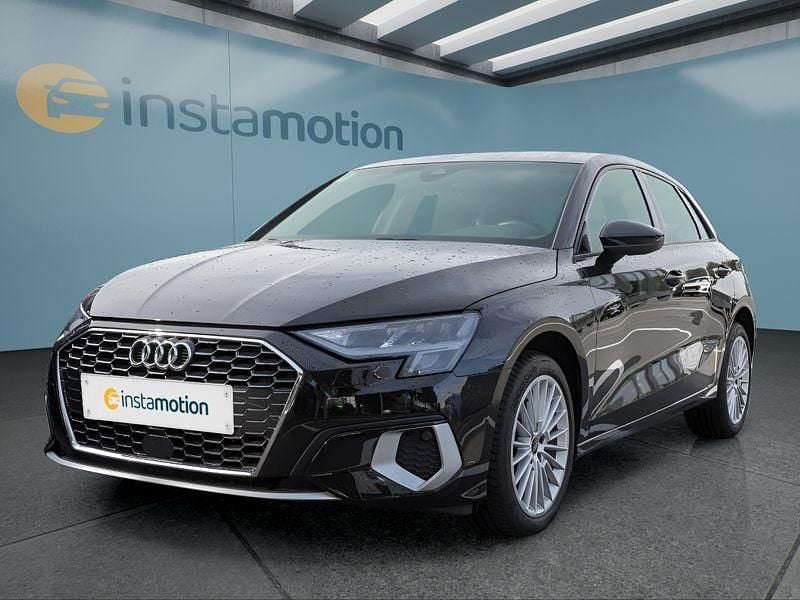 Schwarz Gebraucht 2022 Audi A3 Sportback Kleinwagen | 26.099 € (Fairer Preis) - Bild 1/4