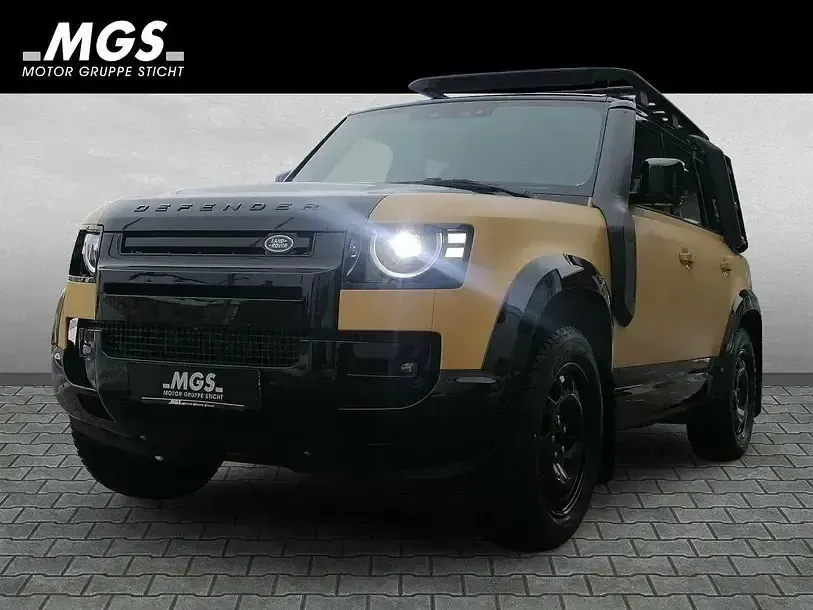 Gebraucht Land Rover Defender 349 PS (256 kW) 2026 Deep sandglow yellow SUV