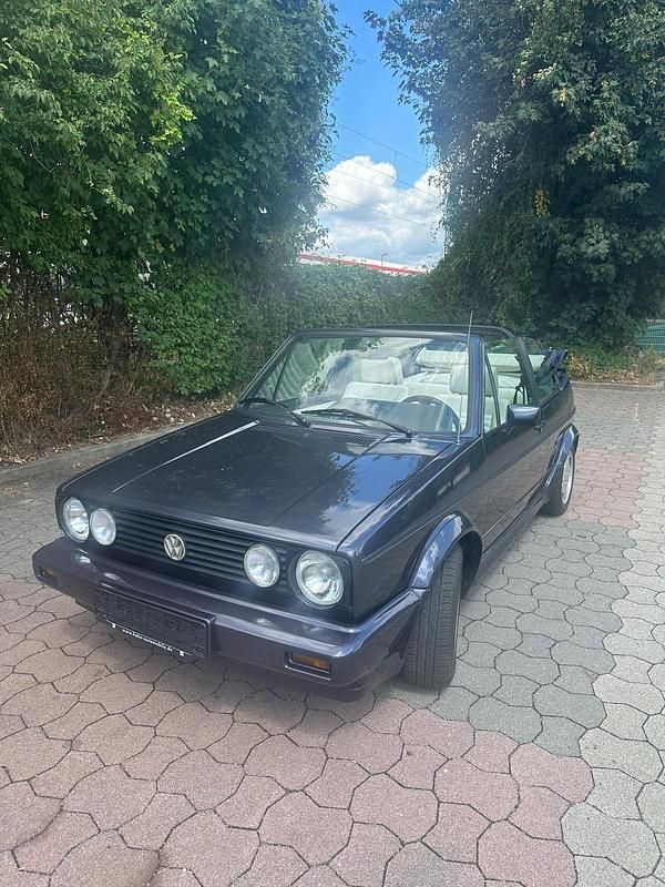 Blau Gebraucht 1989 VW Golf Cabriolet Cabrio | 8.200 € - Bild 1/4