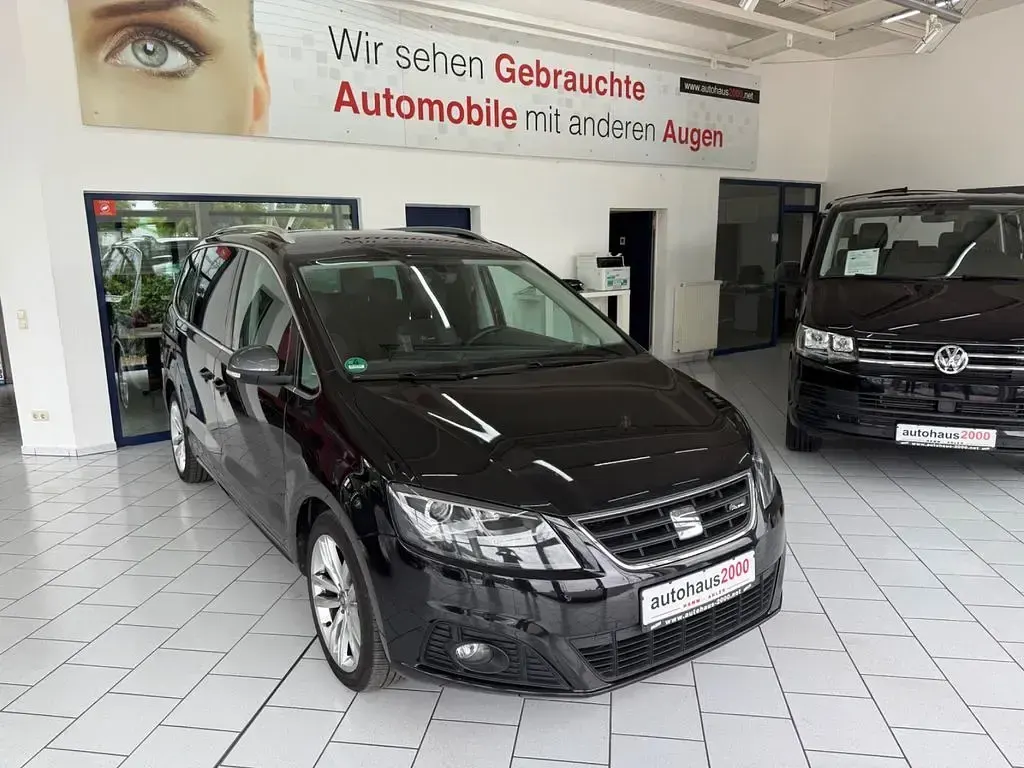 Gebraucht Seat Alhambra FR-Line 184 PS (135 kW) 2016 Schwarz Van / Kleinbus