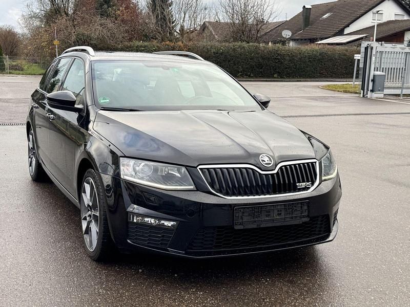 Schwarz Gebraucht 2014 Skoda Octavia RS Kombi | 13.400 € (Fairer Preis) - Bild 1/4