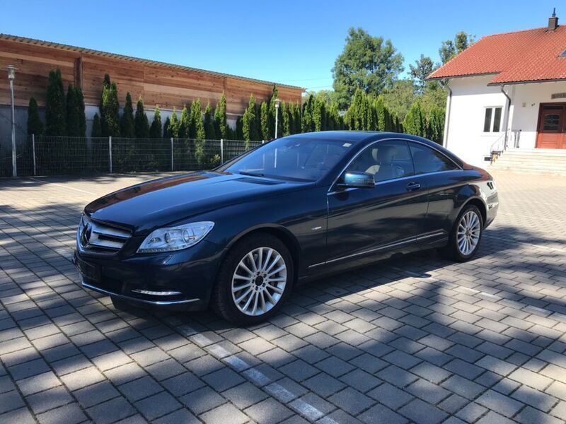 Blau Gebraucht 2011 Mercedes CL500 AMG Coupé | 15.900 € - Bild 1/4