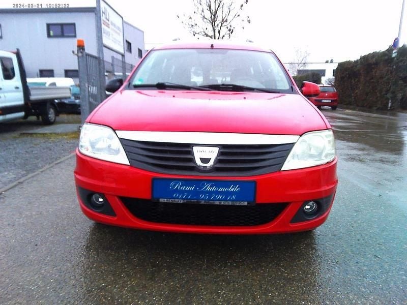 Gebraucht Dacia Logan MCV Lauréate 105 PS (77 kW) 2009 Rot Kombi