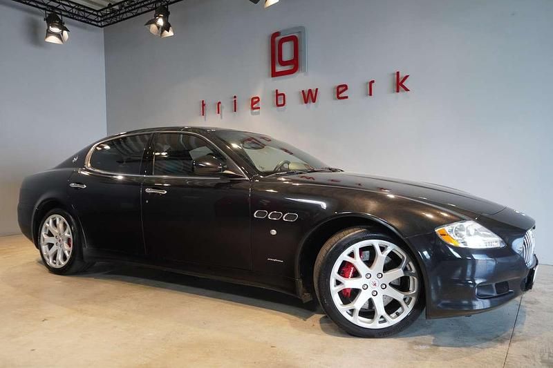 Schwarz Gebraucht 2009 Maserati Quattroporte Limousine | 41.941 € (Teuer) - Bild 1/3