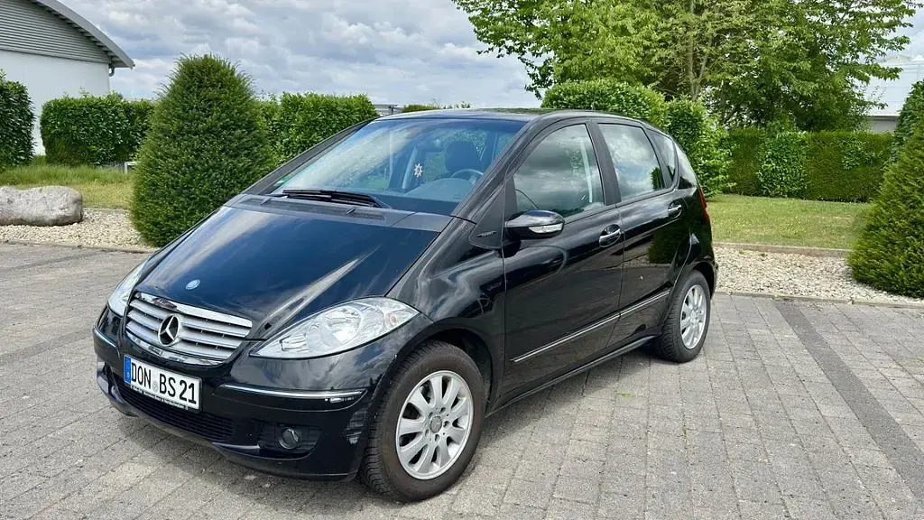 Gebraucht Mercedes A150 Elegance 95 PS (69 kW) 2007 Schwarz Van / Kleinbus