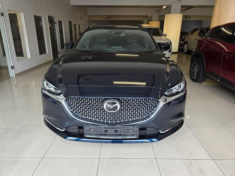 Schwarz Gebraucht 2024 Mazda 6 Takumi-Line Kombi | 28.490 € (Guter Preis) - Bild 1/4