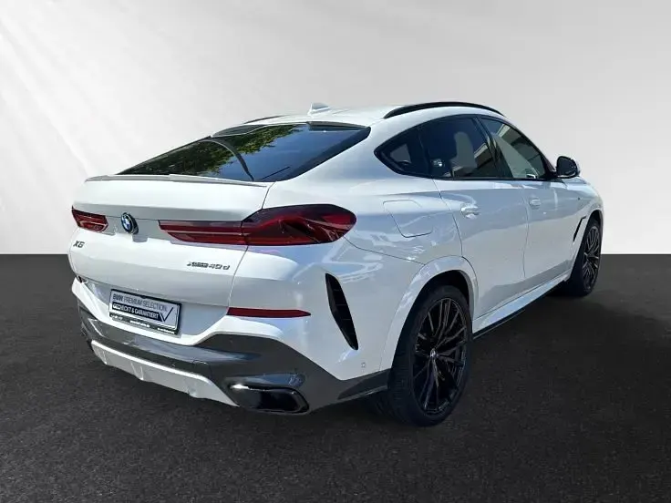 Gebraucht BMW X6 M Sport 340 PS (250 kW) 2022 Mineralweiss metallic SUV
