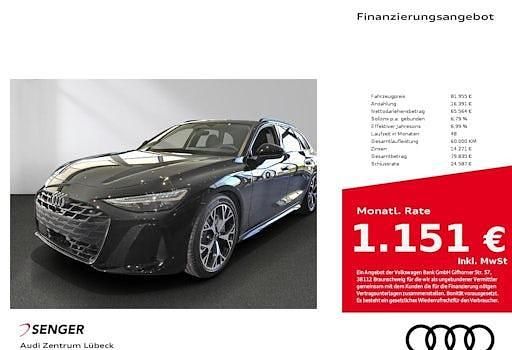 Neu Audi A6 Basis 299 PS (219 kW) 2026 Schwarz Kombi