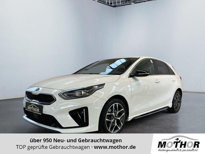 (hw2) deluxeweiss met. Gebraucht 2019 Kia Ceed GT GT-Line Limousine | 16.019 € (Teuer) - Bild 1/4