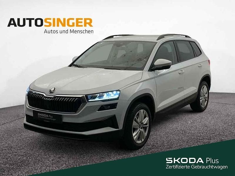 Gebraucht Skoda Karoq Selection 150 PS (110 kW) 2025 Moonweiss metallic SUV