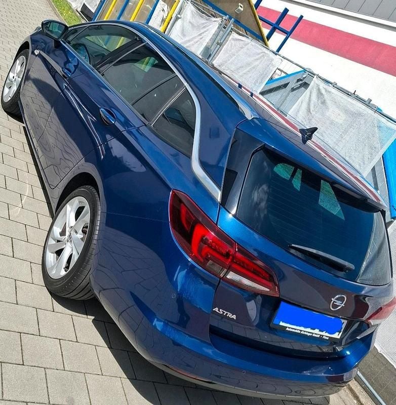 Gebraucht Opel Astra Elegance 122 PS (89 kW) 2020 Blau Kombi