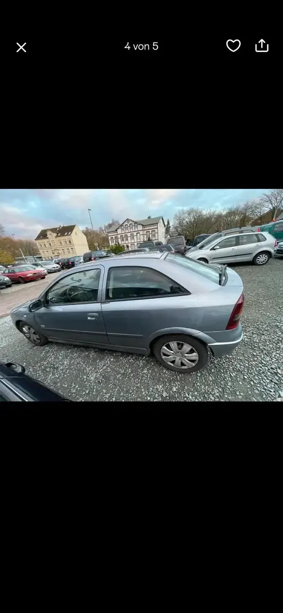 Używany Opel Astra 101 KM (74 kW) 2002 Szary Coupe