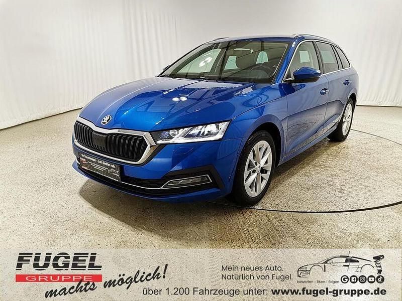 Raceblau metallic Gebraucht 2022 Skoda Octavia Style Kombi | 24.899 € (Guter Preis) - Bild 1/4