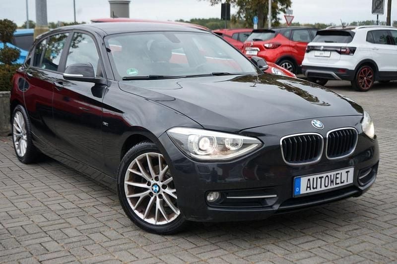 Schwarz Gebraucht 2012 BMW 116 Sport Line Kleinwagen | 4.990 € (Guter Preis) - Bild 1/4