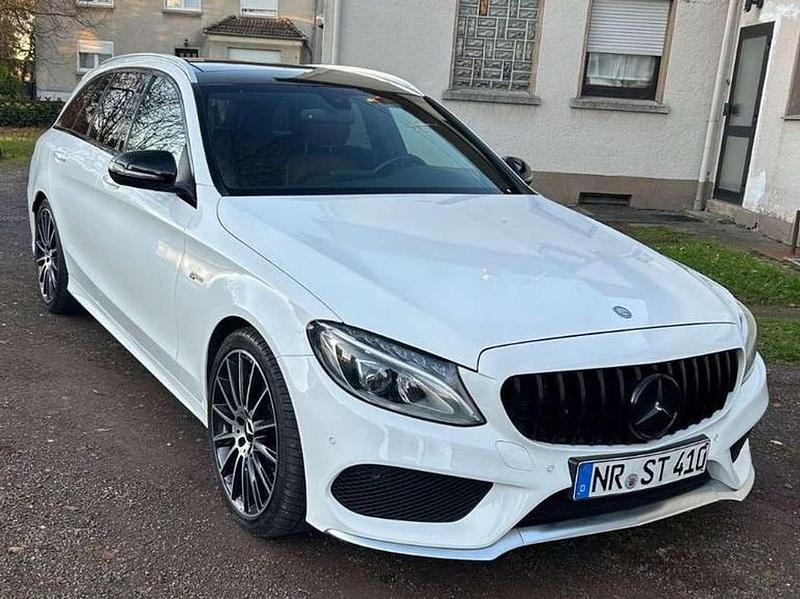 Weiß Gebraucht 2017 Mercedes C43 AMG AMG Kombi | 23.850 € (Superpreis) - Bild 1/4