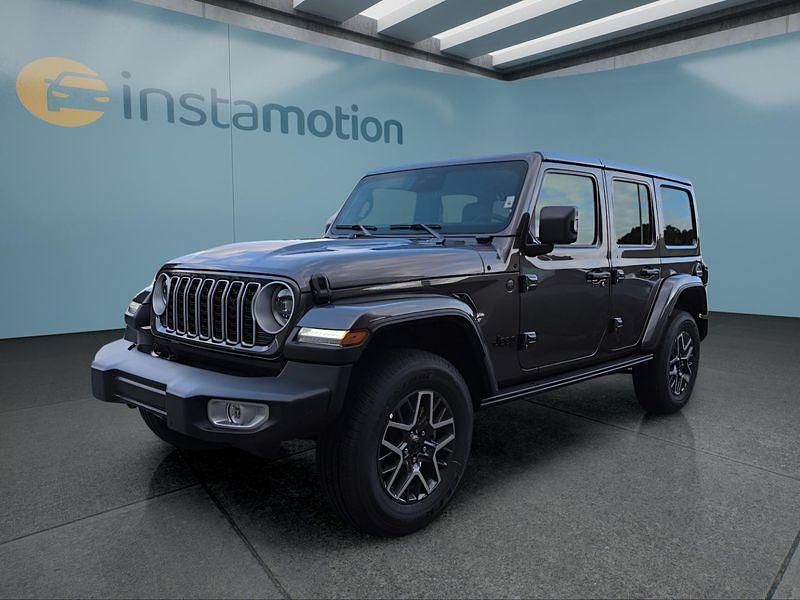 Grau Neu 2025 Jeep Wrangler Sahara SUV | 58.899 € (Superpreis) - Bild 1/4