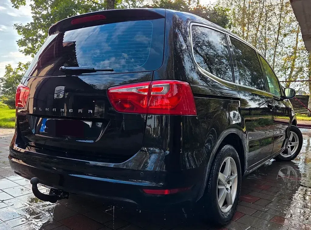 Gebraucht Seat Alhambra Reference 140 PS (102 kW) 2012 Schwarz Van / Kleinbus