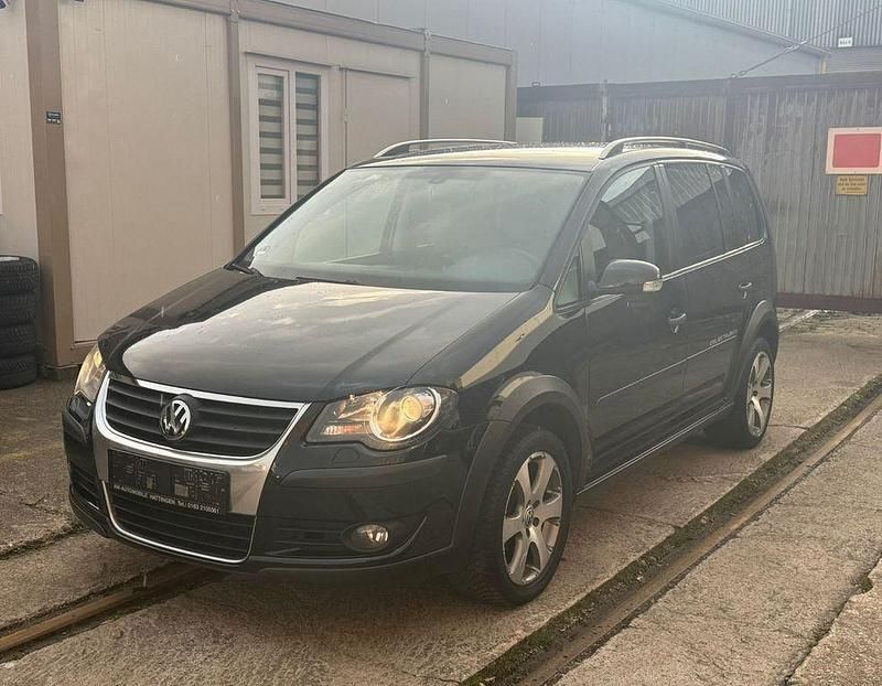 Gebraucht VW Touran Cross 170 PS (125 kW) 2008 Schwarz Van / Kleinbus