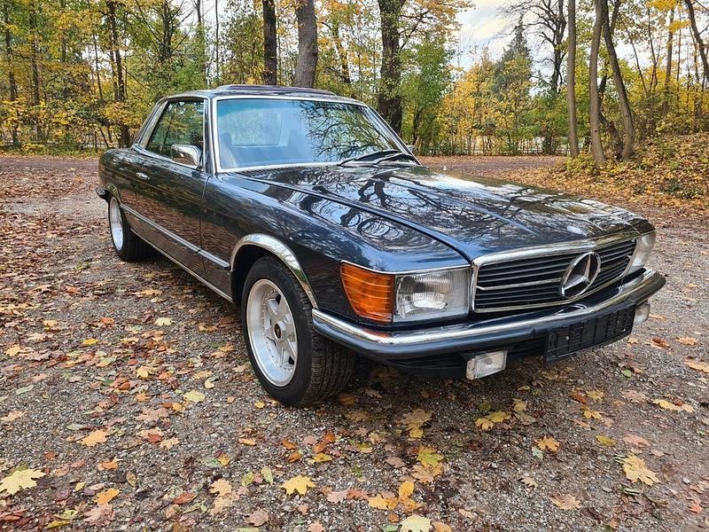 Blau Gebraucht 1973 Mercedes SLC450 Coupé | 19.500 € - Bild 1/4
