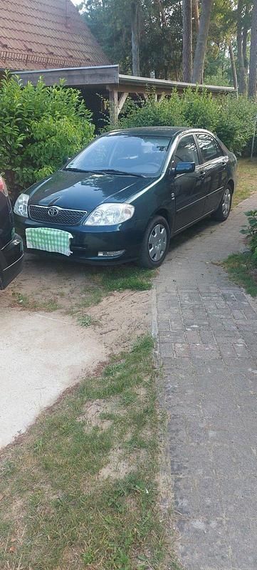 Grün Gebraucht 2002 Toyota Corolla Sol Limousine | 4.000 € (Etwas zu teuer) - Bild 1/4